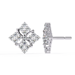 0.77 Carat Starry Multiwear Diamond Jacket Earrings