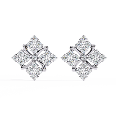 0.77 Carat Starry Multiwear Diamond Jacket Earrings