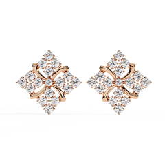 0.77 Carat Starry Multiwear Diamond Jacket Earrings