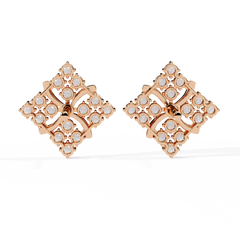0.77 Carat Starry Multiwear Diamond Jacket Earrings