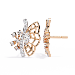 Lettie Diamond Stud Earrings