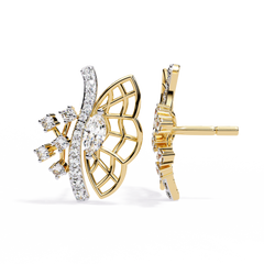 Lettie Diamond Stud Earrings
