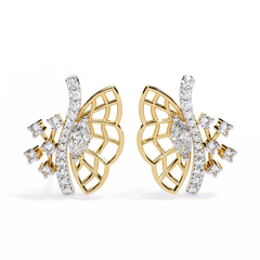 Lettie Diamond Stud Earrings