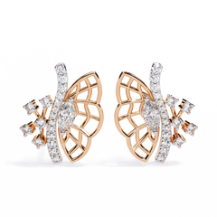 Lettie Diamond Stud Earrings