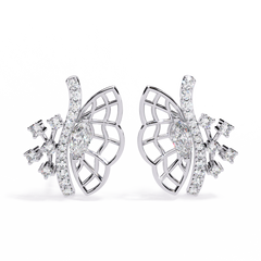 Lettie Diamond Stud Earrings