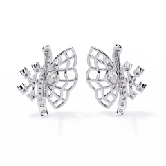 Lettie Diamond Stud Earrings