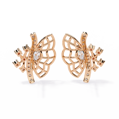 Lettie Diamond Stud Earrings