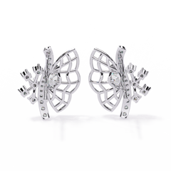 Lettie Diamond Stud Earrings