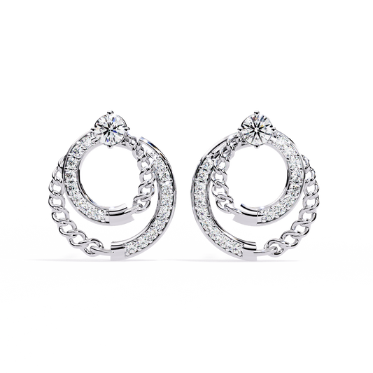 Arcadia Elegance Diamond Stud Earrings
