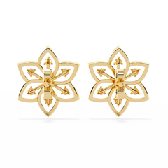 6.51 Grams 18K Hallmarked Gold Jewelry with Genuine Diamonds (Stamped 750)