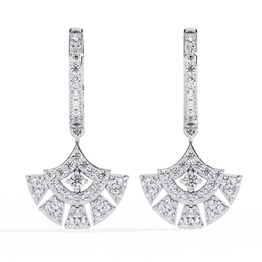 0.49 Carat OSEZAL Diamond Earrings