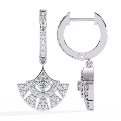 0.49 Carat OSEZAL Diamond Earrings