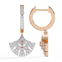 0.49 Carat OSEZAL Diamond Earrings