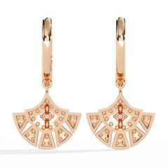 0.49 Carat OSEZAL Diamond Earrings