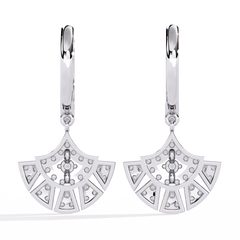 0.49 Carat OSEZAL Diamond Earrings