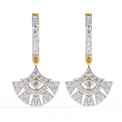 0.49 Carat OSEZAL Diamond Earrings