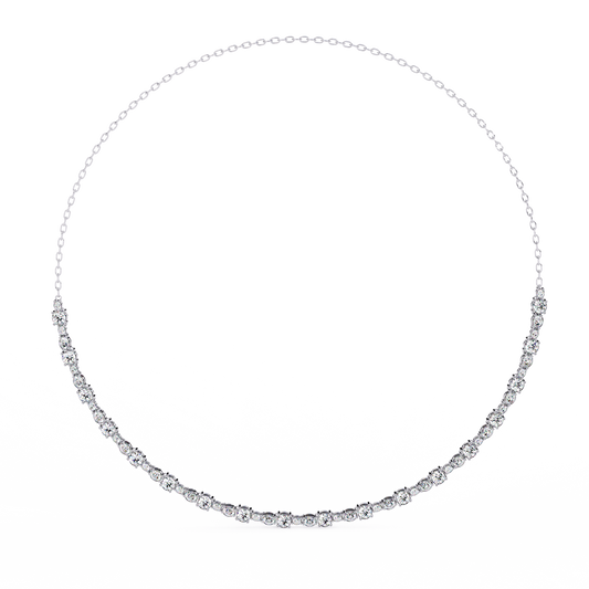 Enigma | Timeless Diamond Necklace of Elegance 3.25Carat