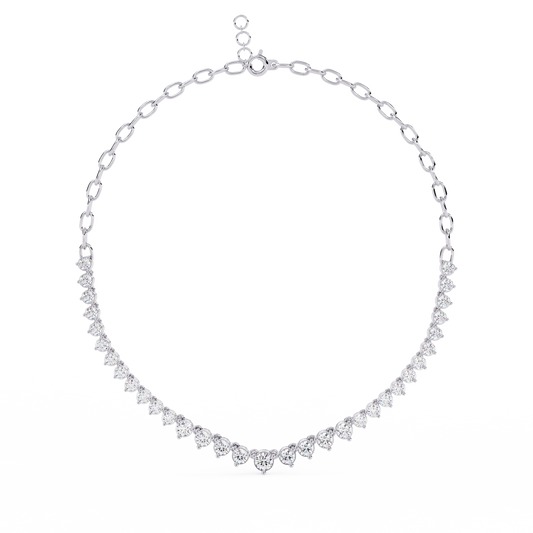 Starlight | Radiant Diamond Necklace of Celestial Sparkle 1.29Carat