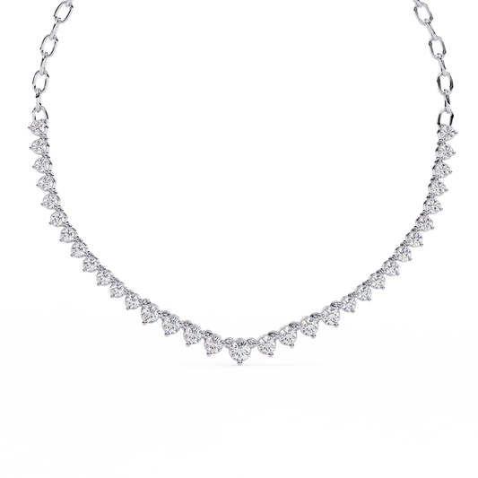 Starlight | Radiant Diamond Necklace of Celestial Sparkle 1.29Carat
