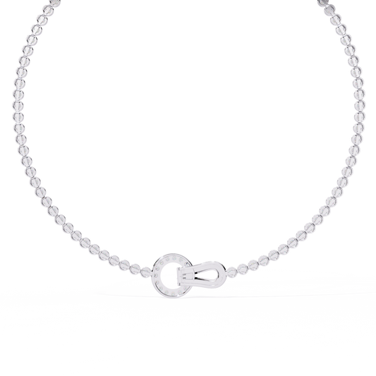 LGD | Classic Necklace with Brilliant Round Lab-Grown Diamond 6.42Carat