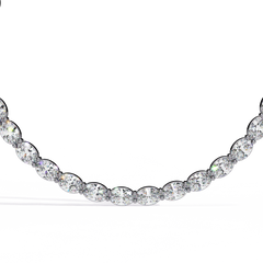 LGD | Oval-Cut Lab-Grown Diamond Necklace 6.2Carat
