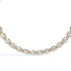 LGD | Oval-Cut Lab-Grown Diamond Necklace 6.2Carat