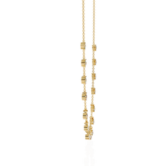 Solitairekart | Dangling Natural Diamond Necklace – HI Color, VS-SI Clarity 0.88Carat