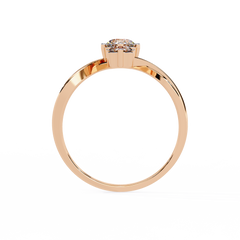 LGD Ring Round 3Stone (0.65ct)