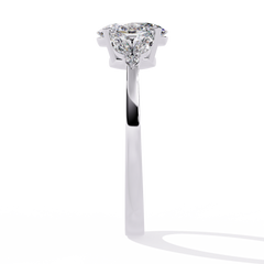 Classic Oval, Marquise & Round Diamond Ring 1.37ct