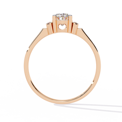 Classic 10-Prong Round Diamond Engagement Ring – 0.72ct
