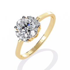 Classic 10-Prong Round Diamond Engagement Ring – 0.72ct