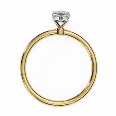 Ylvaris 0.82 Carat Marquise Lab-Grown Diamond Solitaire Ring