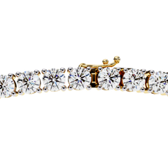 Solitairekart | Natural Diamond Tennis Necklace – HI Color, VS-SI Clarity 17.54Carat