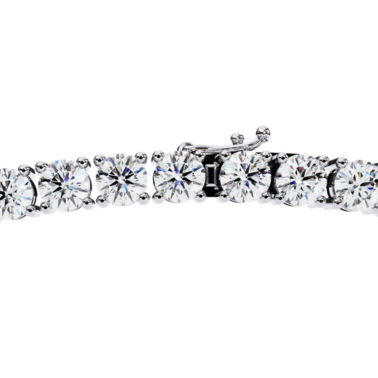 Solitairekart | Natural Diamond Tennis Necklace – HI Color, VS-SI Clarity 17.54Carat