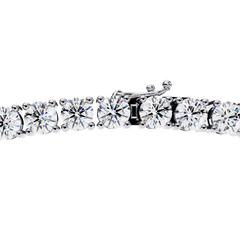 Solitairekart | Natural Diamond Tennis Necklace – HI Color, VS-SI Clarity 17.54Carat