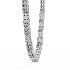 Solitairekart | Natural Diamond Tennis Necklace – HI Color, VS-SI Clarity 17.54Carat